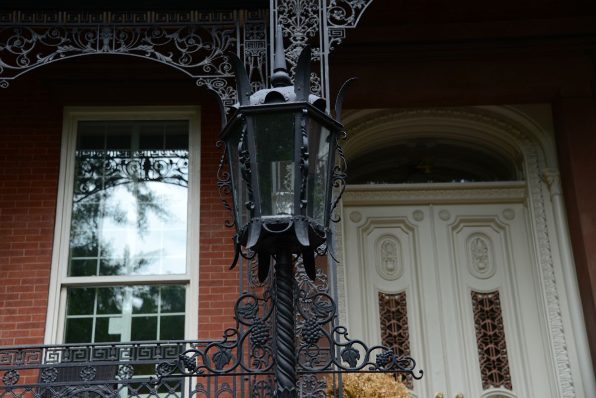 21-2 4 Gramercy Park West Cast-iron Lantern Close Up Near Union Square Park New York City